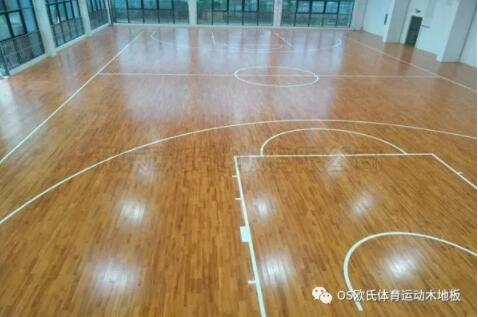 湖南華電常德發(fā)電有限公司運動木地板案例